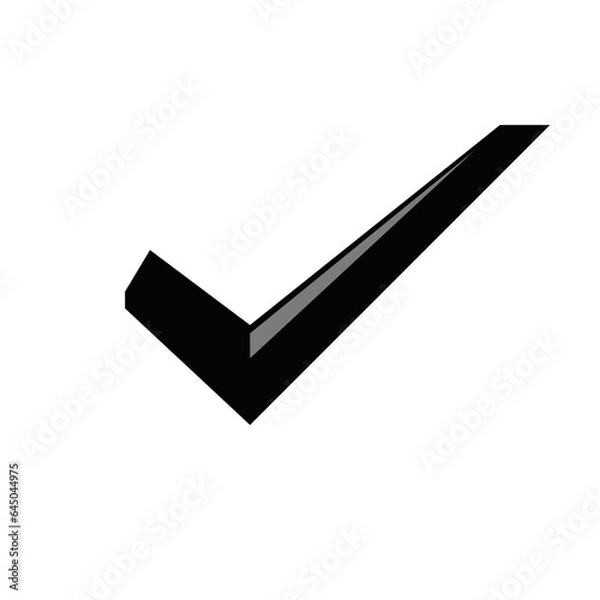 Fototapeta check mark icon