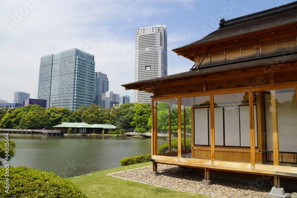 Obraz 浜離宮　松の御茶屋