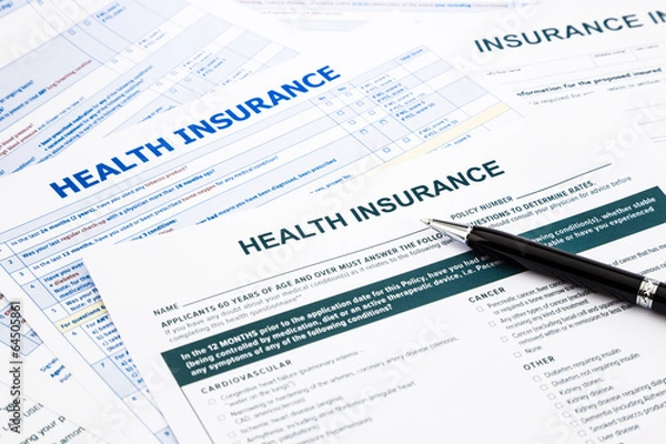 Obraz health insurance form