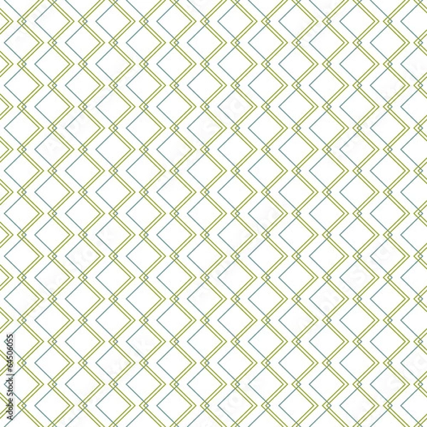 Fototapeta Geometrica rhombus pattern in retro colors, seamless vector back