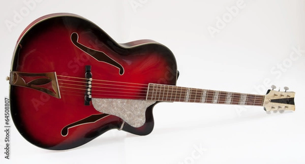 Obraz Vintage archtop guitar