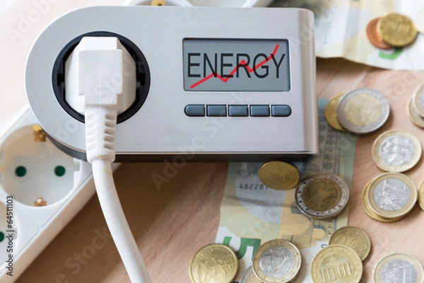 Obraz Energiepreissteigerung
