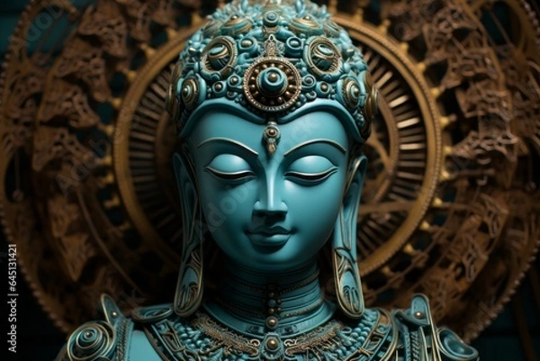 Fototapeta ブッダ像,Generative AI AI画像