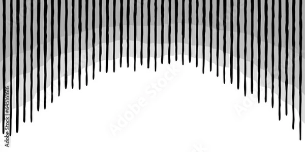 Obraz 絶望、落ち込む、ガーン、ショックなど暗いシーンの背景イラスト素材（長方形・横長）