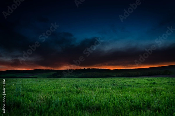 Fototapeta night background