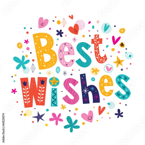 Obraz Best Wishes