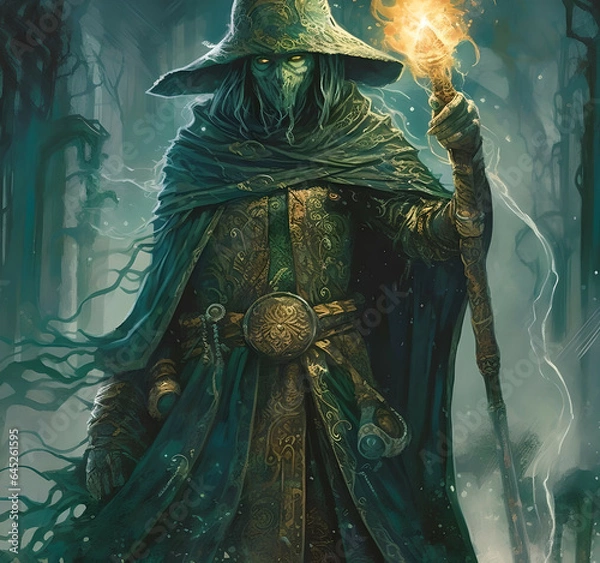 Fototapeta Battle Mage 