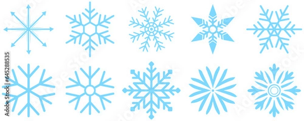 Fototapeta Snowflake 