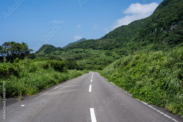 Fototapeta 生月サンセットウェイ