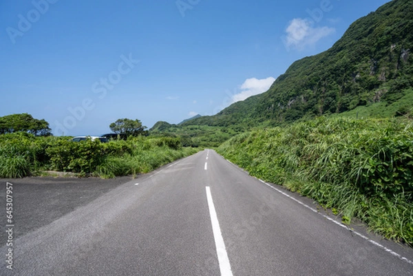 Fototapeta 生月サンセットウェイ