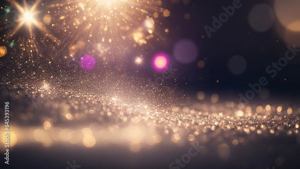 Fototapeta キラキラなゴージャスに光る背景