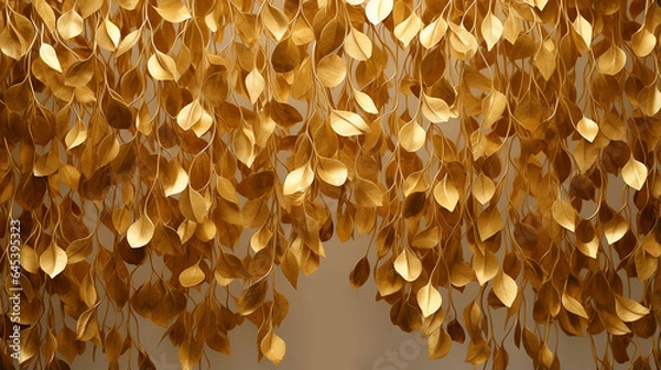 Obraz  Folhas de Ouro