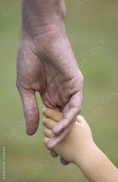 Obraz holding hands