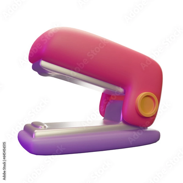 Obraz 3D Stapler icon render