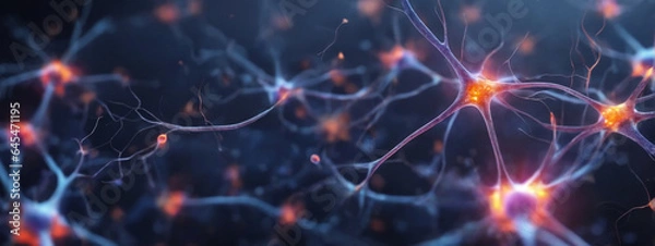 Obraz Neurons cells concept