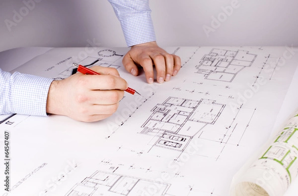 Fototapeta Hand_Pen_Standing