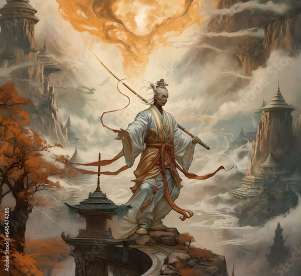 Obraz Oriental Samurai 