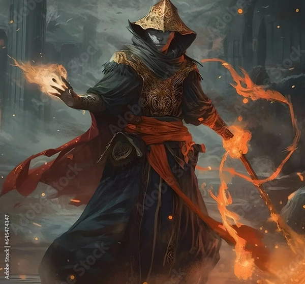 Obraz Oriental Samurai 