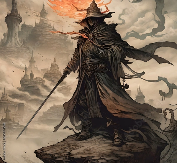 Obraz Oriental Samurai 