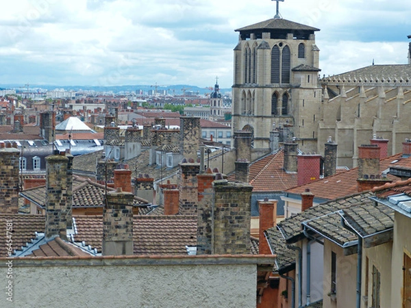 Obraz Toits et cheminées