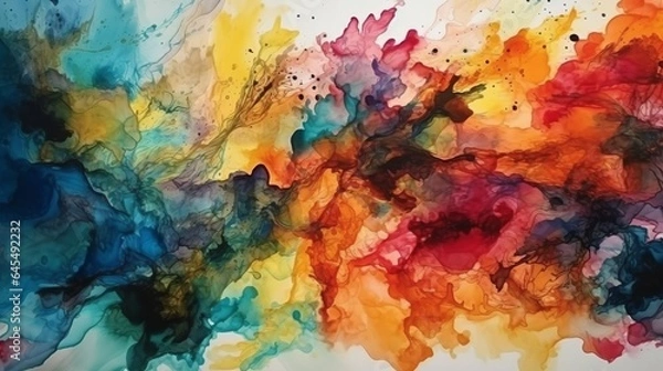 Fototapeta Abstract art. Created with Generative AI technology.