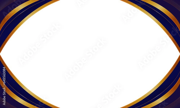 Obraz Vector blue with luxury line elegant background design