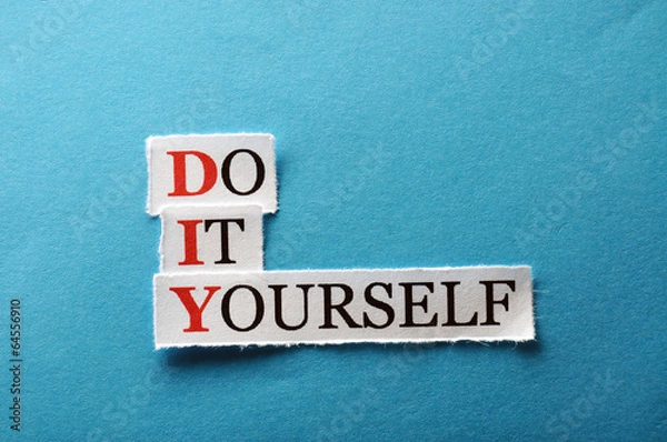 Obraz DIY acronym