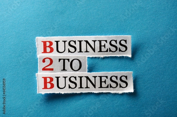 Obraz b2b Business to Business
