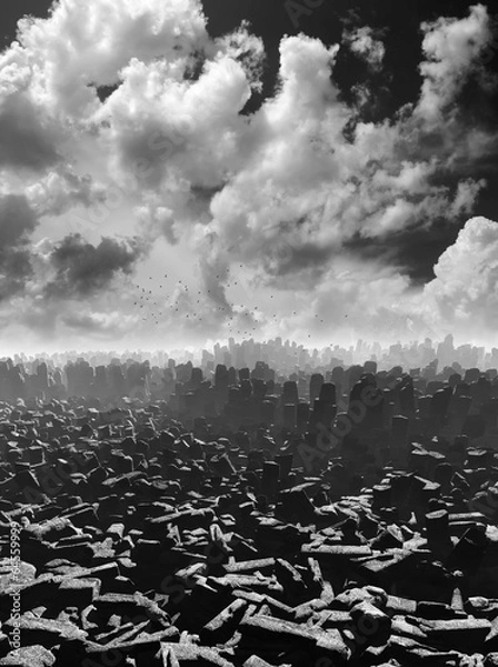 Fototapeta 地震雷火事親父