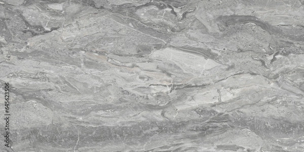 Fototapeta Real natural marble stone texture and surface background. Natural breccia marbel tiles for ceramic wall and floor, Emperador premium glossy granite slab stone