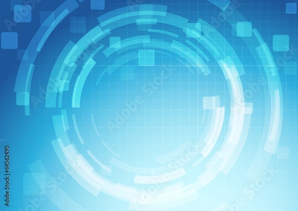 Obraz Gear abstract technology background template