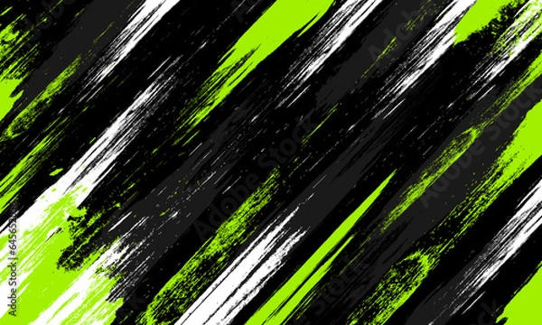 Obraz Sport grunge brush pattern background vector