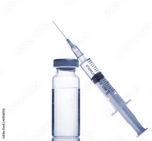 Obraz Fiolka i strzykawka