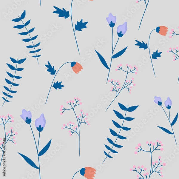 Obraz seamless pattern with flowers