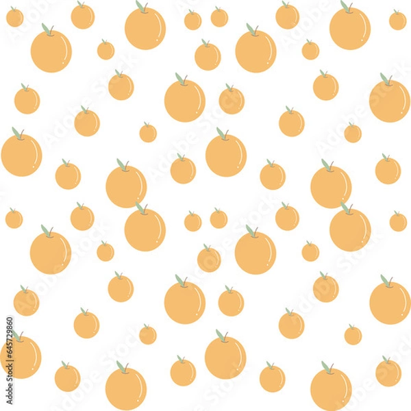 Obraz seamless pattern with oranges