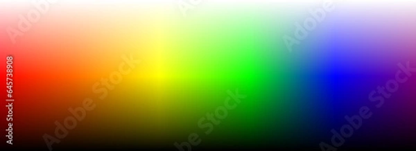 Fototapeta color spectrum spectra  RGB, light ad dark. Vector file