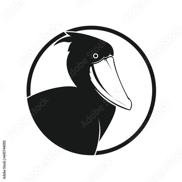 Fototapeta BIRD ICON LOGO TEMPLATE VECTOR