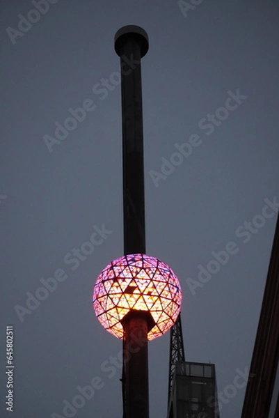 Obraz Times Square ball year ball