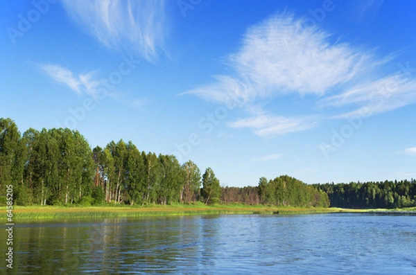 Fototapeta Chusovaya river