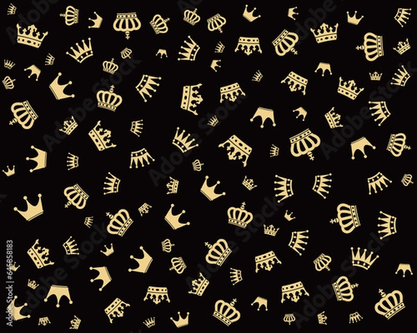 Fototapeta 王冠バックグラウンド