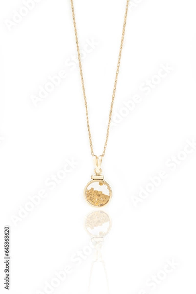 Obraz Gold Necklace Hanging