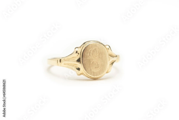 Obraz Gold Signing Ring