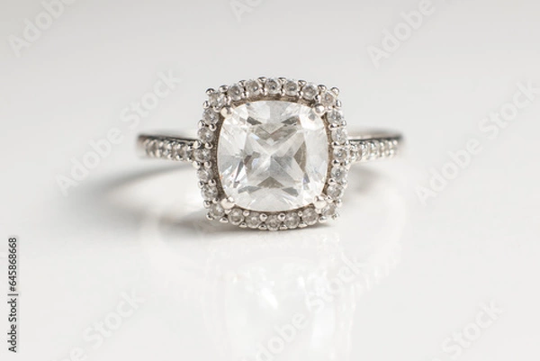 Obraz Big Ring on White