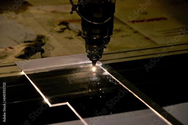 Obraz Der Laser im Einsatz