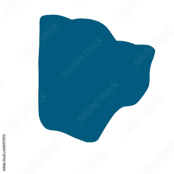 Obraz Blue Abstract Shape