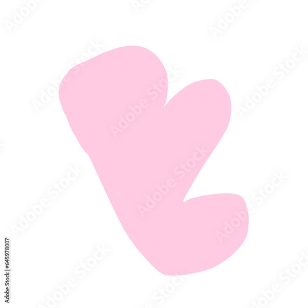 Obraz Pink Abstract Shape