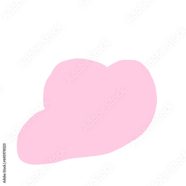 Obraz Pink Abstract Shape