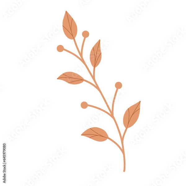 Obraz Autumn Leaves Illustration