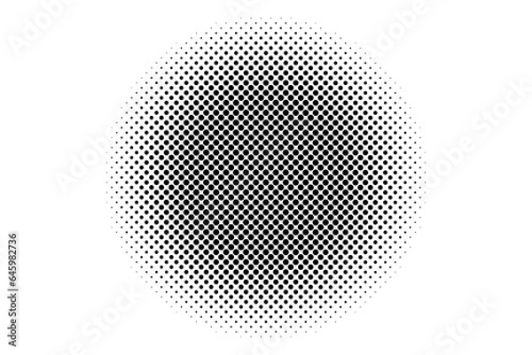 Fototapeta Halftone dotted background vector design. business paper