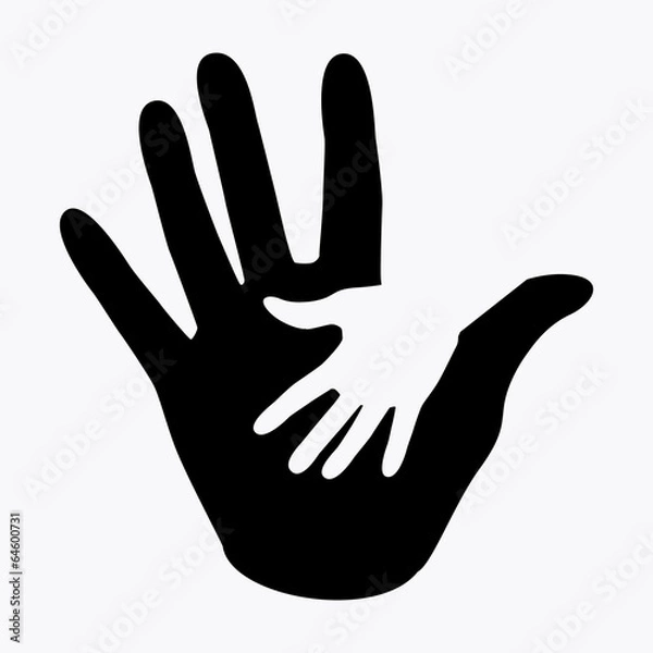 Fototapeta Hands design